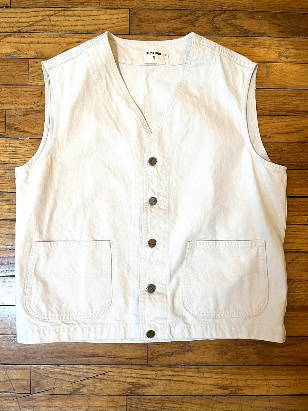 Rudy Jude Roper Vest in Natural